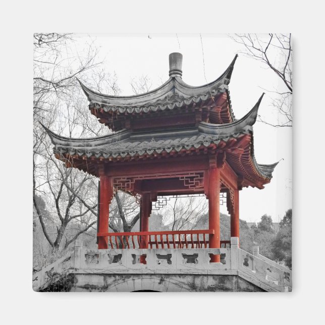 Chinese Pavilion Magnet (Front)