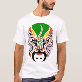 Chinese Peking Opera Mask - Pop Art T-shirt