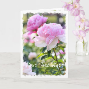 Chinese Peony [Greeting Card] カード Card
