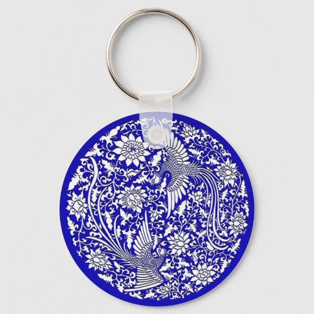 Chinese phoenix key ring (Front)