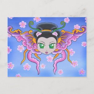 Chinese Princess Butterfly Postcard