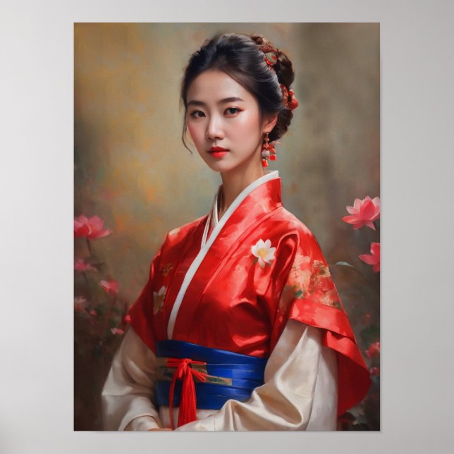 Chinese Princess Portrait Poster (Front)