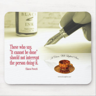 Chinese Proverb Mousepad
