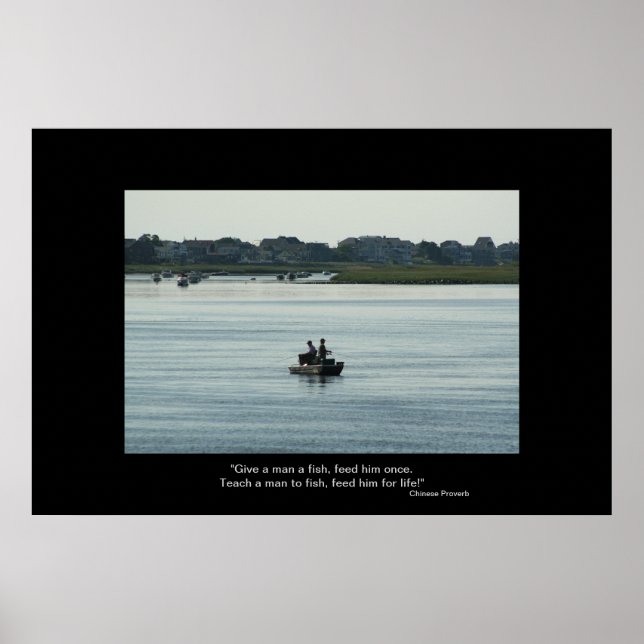 Chinese Proverb poster (Front)