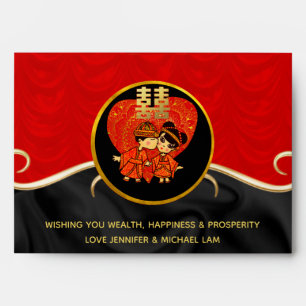 Chinese Red Lucky Money Wedding Gift Envelopes