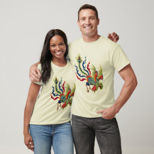 Chinese Rooster Art T-Shirt