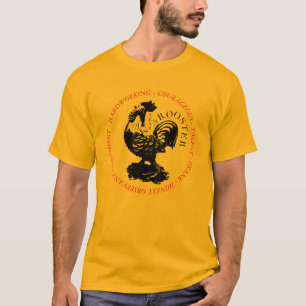 Chinese Rooster Year personality Zodiac Birthday M T-Shirt
