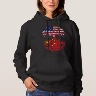 Chinese Roots American China Flag Immigrant Citize Hoodie