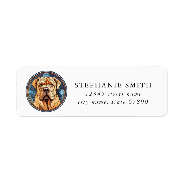 Chinese Shar Pei Address Labels (Front)