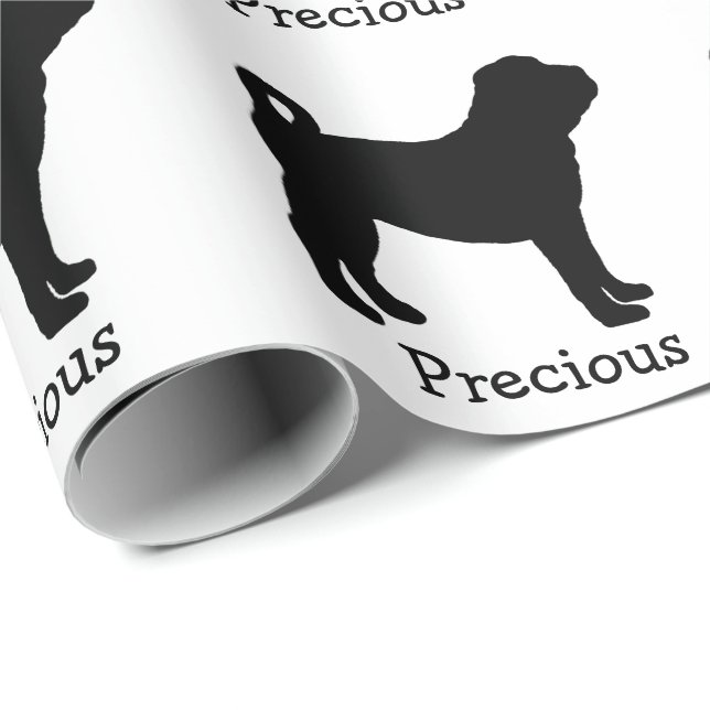 Chinese Shar Pei Custom Wrapping Paper (Roll Corner)