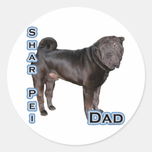 Chinese Shar-Pei Dad 4 - Sticker