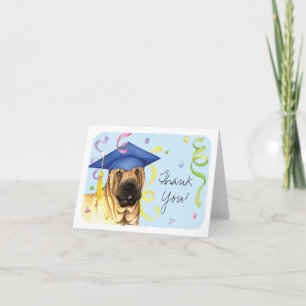 Chinese Shar-Pei Graduate Card