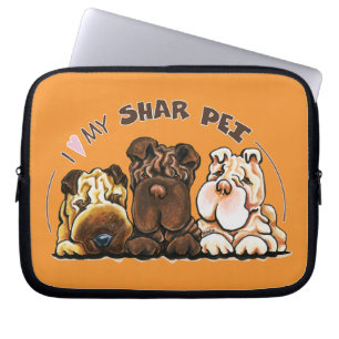 Chinese Shar Pei Lover Laptop Sleeve