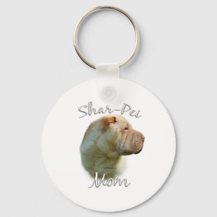 Chinese Shar-Pei Mom 2 Key Ring