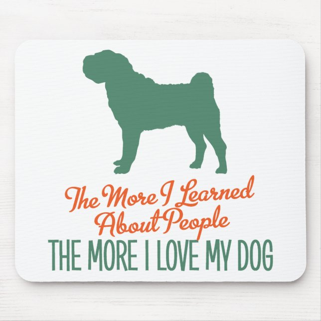 Chinese Shar-Pei Mouse Pad (Front)