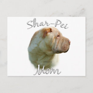 Chinese Shar-Pei Mum 2 Postcard