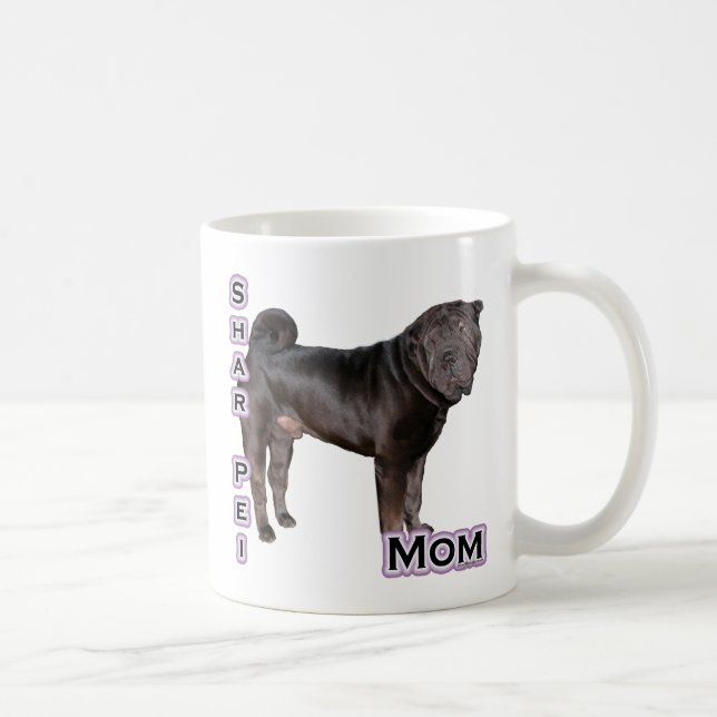 Chinese Shar-Pei Mum 4 Coffee Mug (Right)