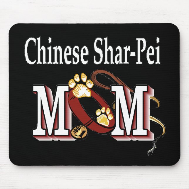 Chinese Shar-pei Mum Gifts Mouse Pad (Front)