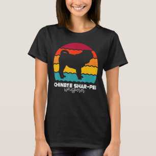 Chinese Shar-Pei Whisperer Retro Vintage T-Shirt