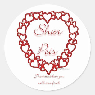 Chinese Sharpei True Love - Sticker