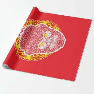 Chinese Shio Monkey Wrapping Paper