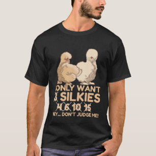 Chinese Silk Farmer Silky Silkie Chicken T-Shirt
