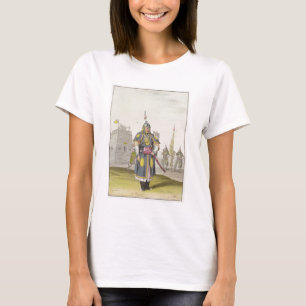 Chinese soldier in full battle dress, illustration T-Shirt