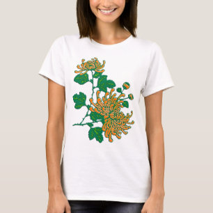 Chinese spider chrysanthemums - light orange T-Shirt