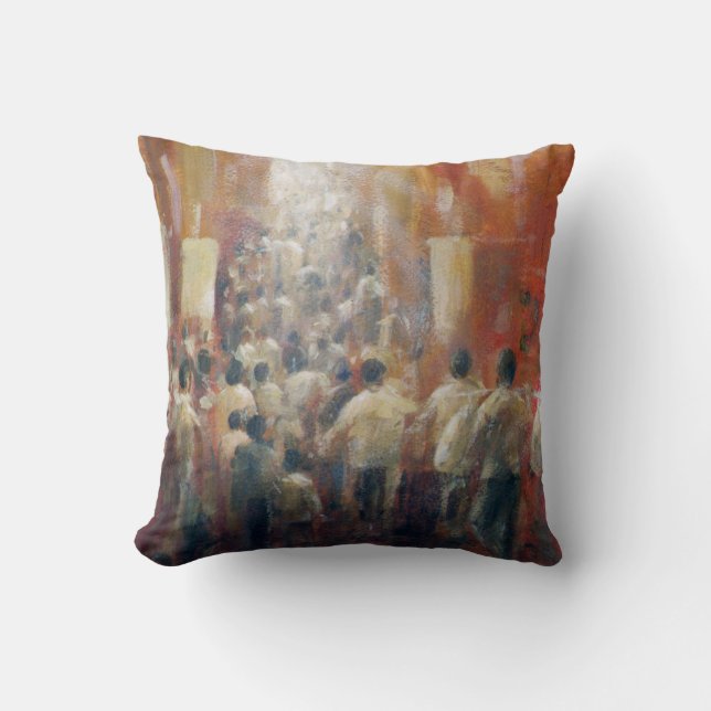 Chinese Street 1992 Cushion (Front)