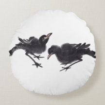 Chinese stucco art with bird