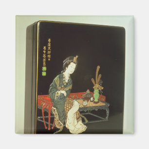 Chinese-style writing box magnet