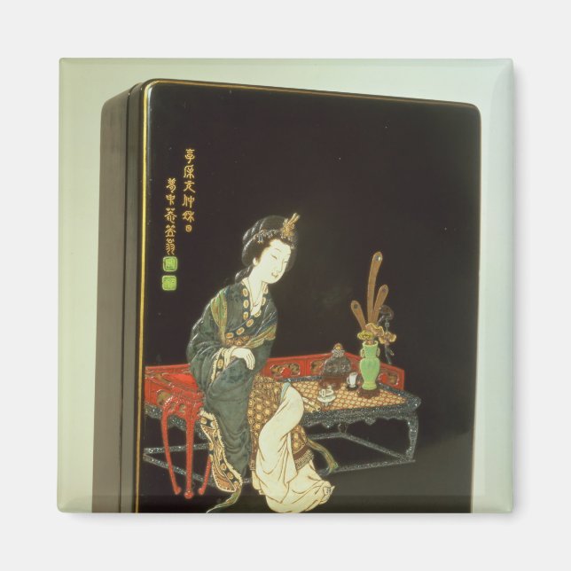 Chinese-style writing box magnet (Front)
