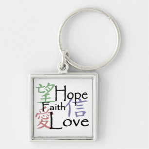 'Chinese symbols' keychain