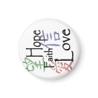 'Chinese symbols'  postcard