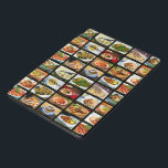 Chinese Takeout Restaurant Photo Menu Board iPad Pro Cover<br><div class="desc">There's a chance this iPad cover might make you hungry. That's because it's made to look like a photo menu board at a Chinese takeout restaurant with photos of Chinese food against a black background with the name of each dish and pricing information below each in yellow lettering. Perfect for...</div>