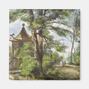 Chinese Temple, Kew Gardens, plate 13 from 'Kew Ga Magnet