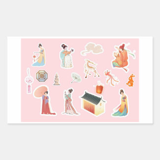 Chinese Theme Digital Stickers | Country Edition