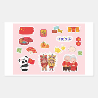 Chinese Theme Digital Stickers | Country Edition