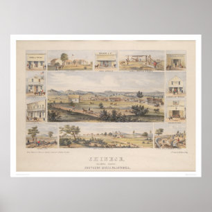 Chinese, Tolumne [sic] County (1300) Poster