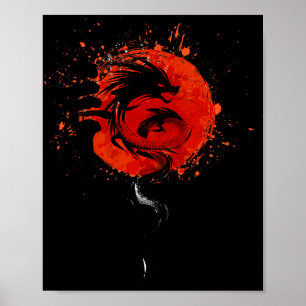 Chinese Traditional New Year - Year Of The Dragon  Poster
