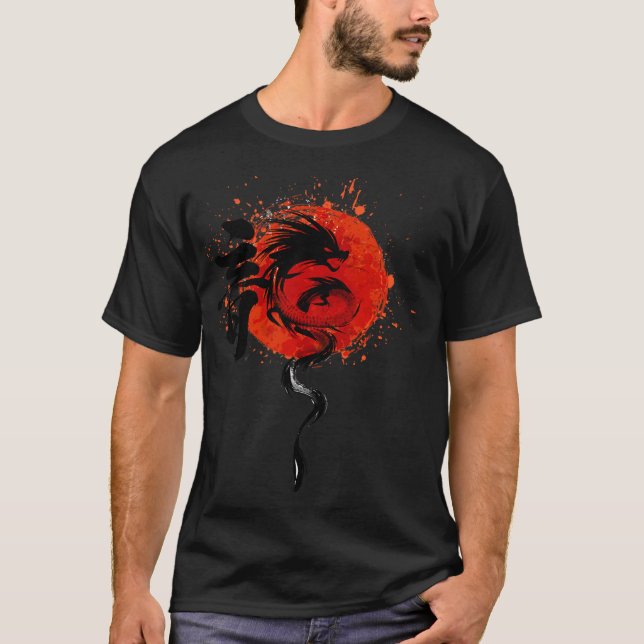 Chinese Traditional New Year - Year Of The Dragon  T-Shirt (Front)