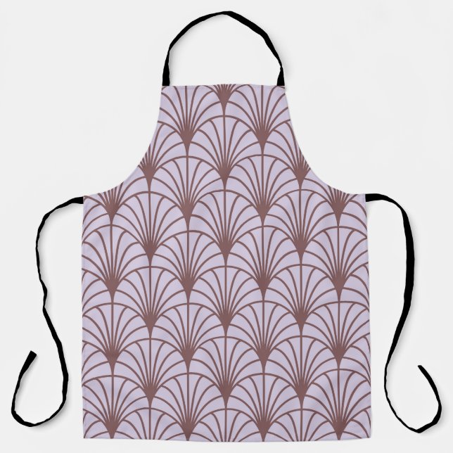 Chinese Traditional: Retro Pattern Background. Apron (Front)