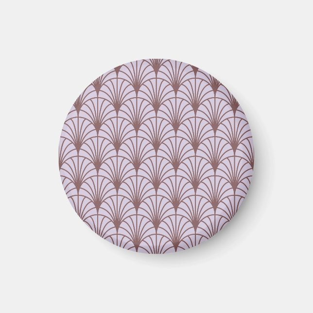 Chinese Traditional: Retro Pattern Background. Magnet (Front)
