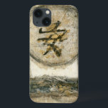 Chinese Tranquillity Painting by Mauro iPhone 13 Case<br><div class="desc">This painting by the artist Mauro showcases a Chinese character enclosed in a circle. The word tranquillity is written at the bottom of the piece. Give this print as a gift to anyone who needs a little tranquillity in their lives!</div>