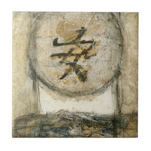 Chinese Tranquillity Painting by Mauro Ceramic Tile