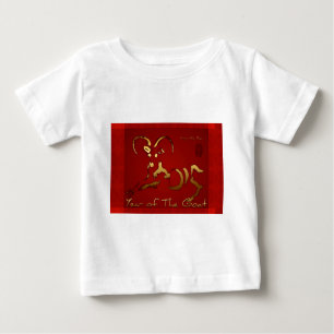 Chinese Vietnamese Zodiac Goat Ram Year Baby Tee