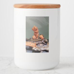 Chinese Villager Food Container Label