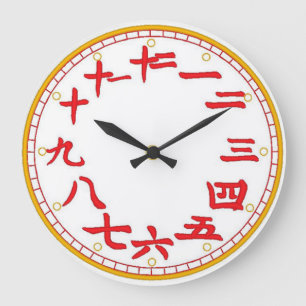 Chinese Wall Clock
