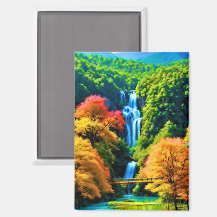 Chinese Waterfall Magnet