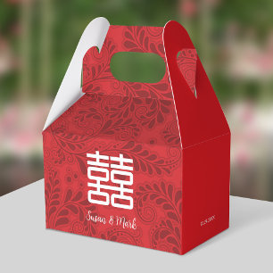 Chinese Wedding Thank You Favour Box 